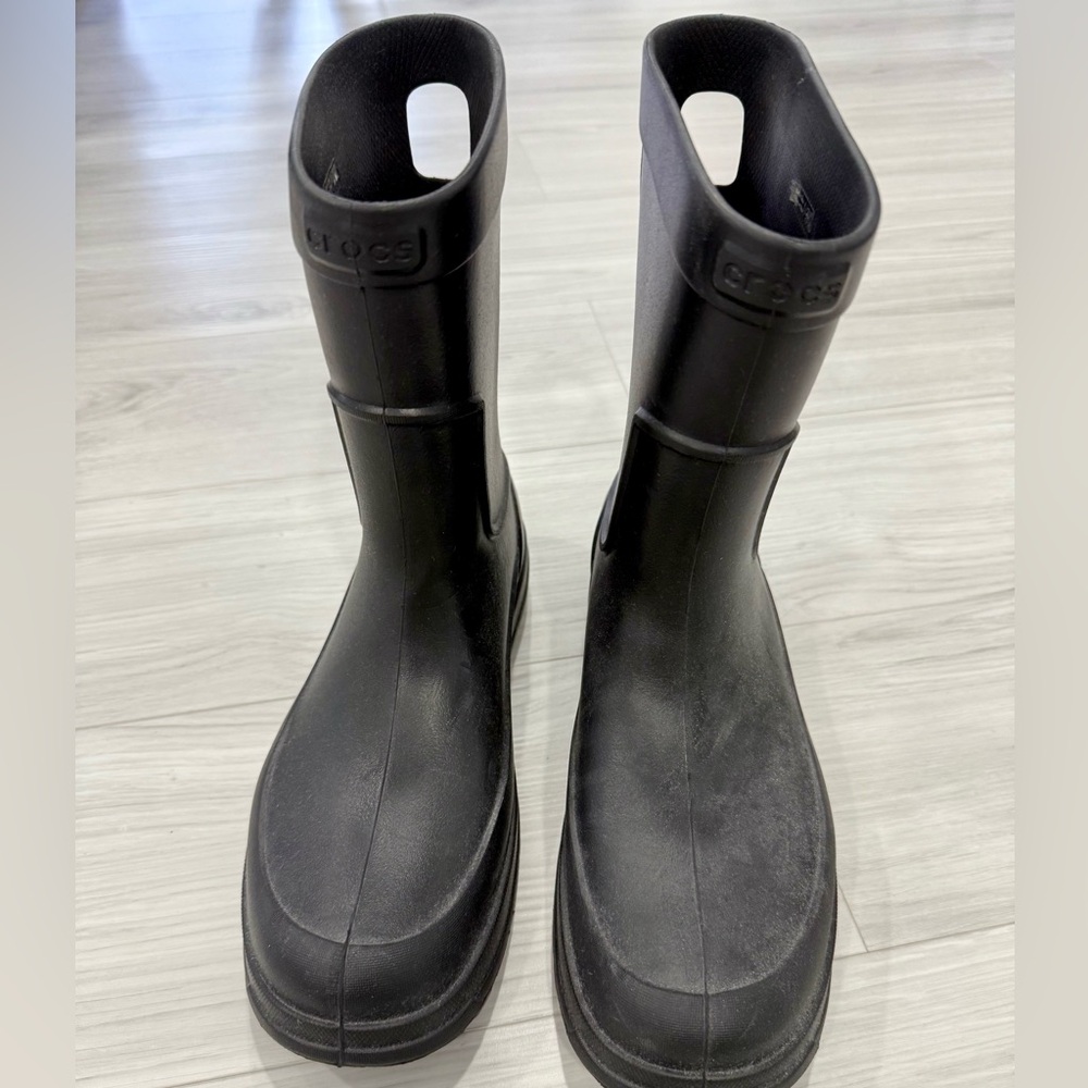 CROCS Classic Black Waterproof Boots